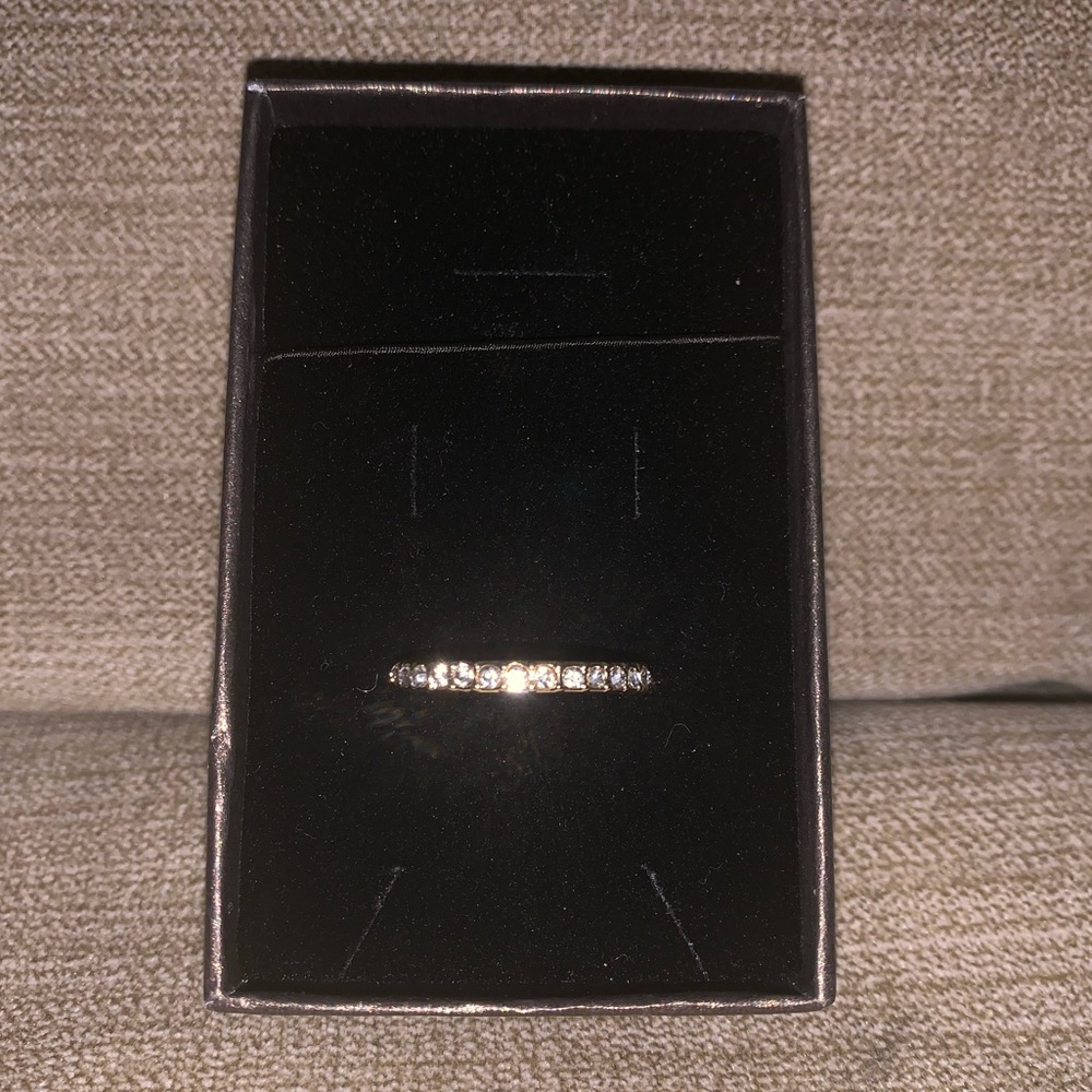Costume Gold & Cubic Zirconium Ring